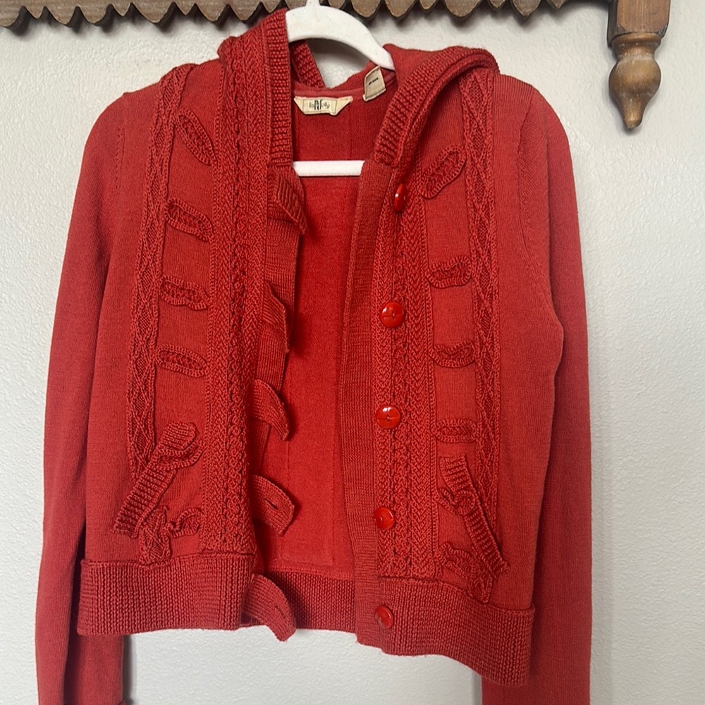 Lia Molly - Anthropologie wood knit